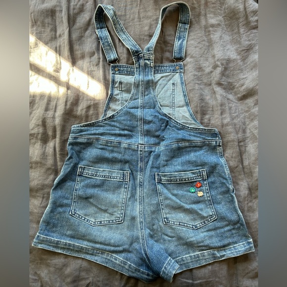 Jean short overalls - Picture 2 of 4